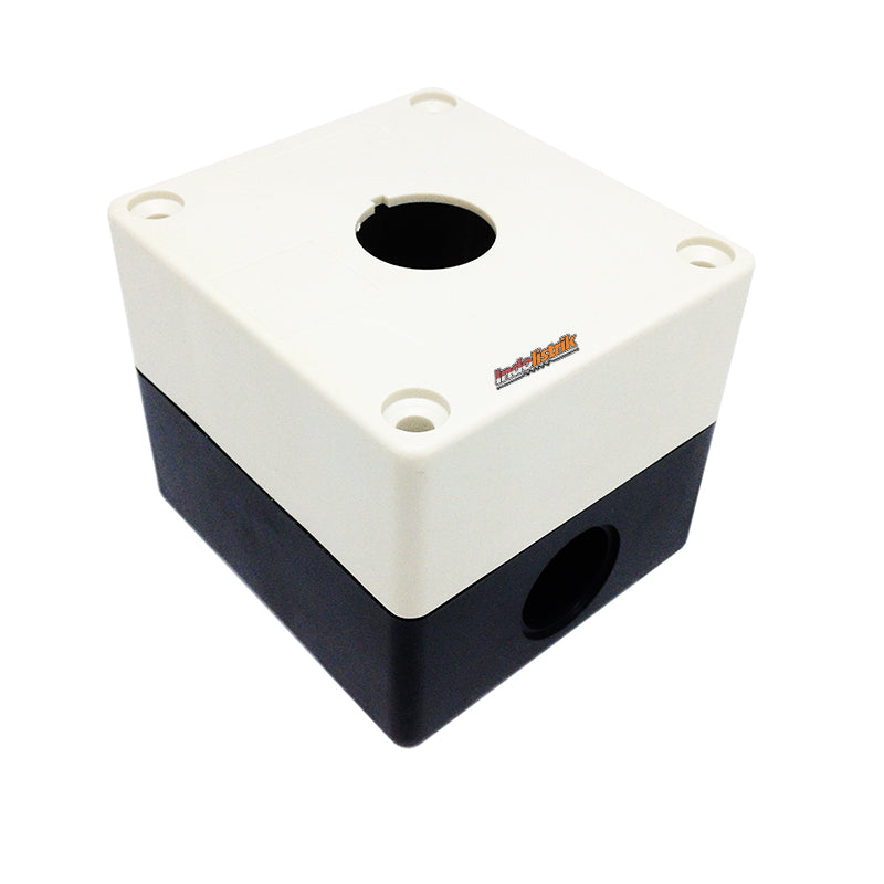 TAB Box Control 22mm 1 lubang putih