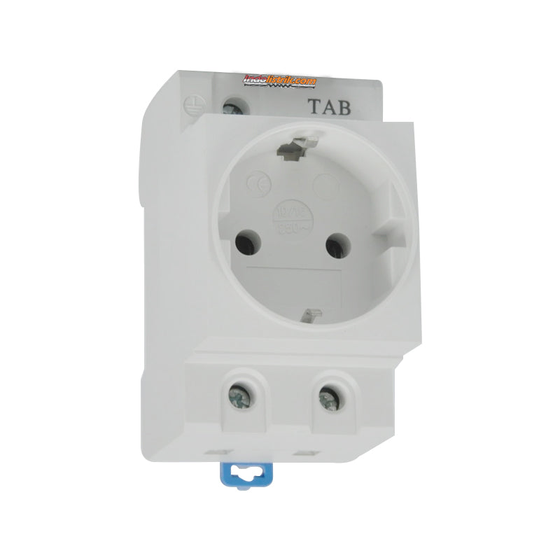 TAB DIN Rail Stop Kontak Socket Outlet SN 010