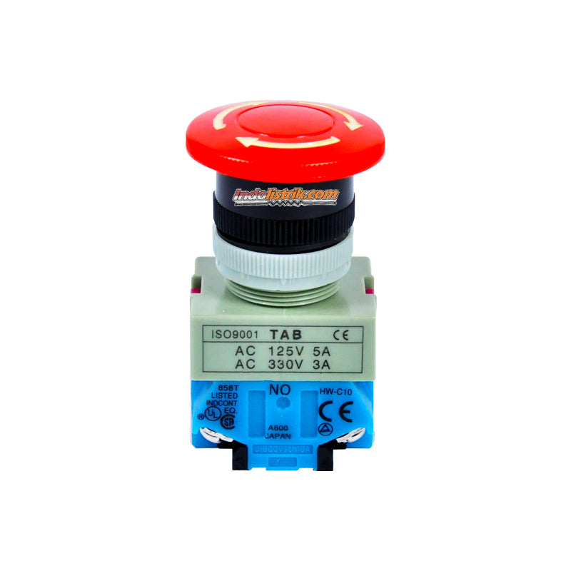 TAB Emergency Push Button AVW411ERP Merah