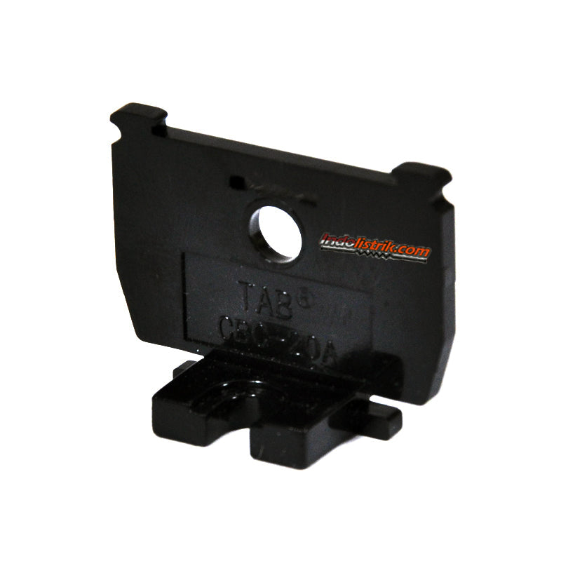 TAB End Plate Terminal Block CBC 20 Hitam (Model Kasuga)