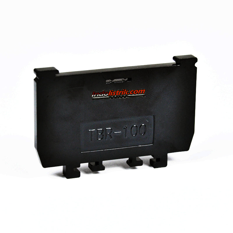TAB End Plate Terminal Block CBR 100 Hitam (Model Tend)