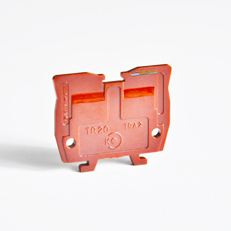 TAB End Plate Terminal Block TR 20 Coklat