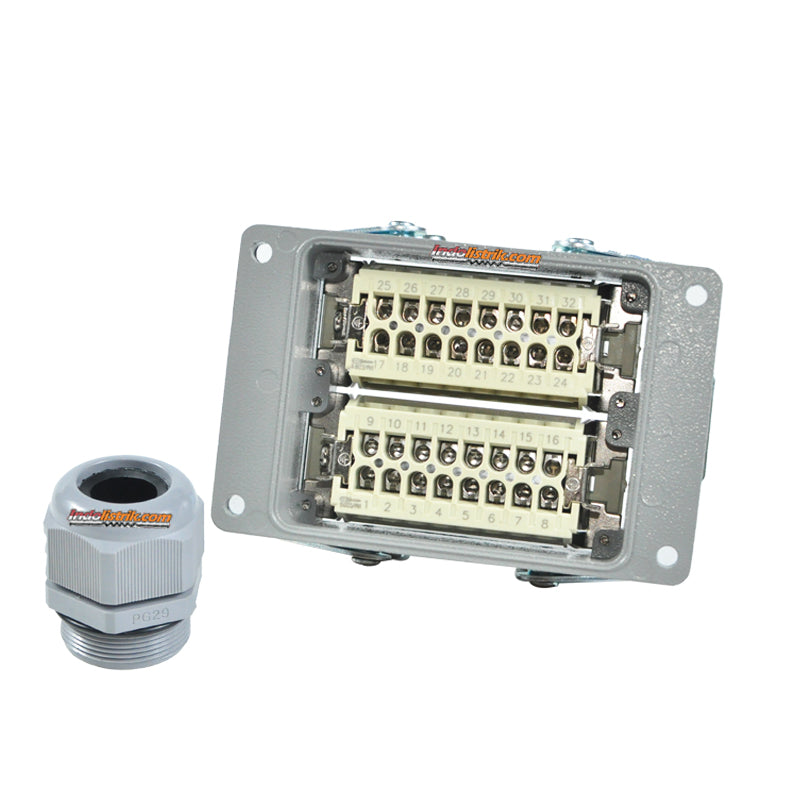 TAB Heavy Duty Connector 32 Pin HDC-HE-32-2