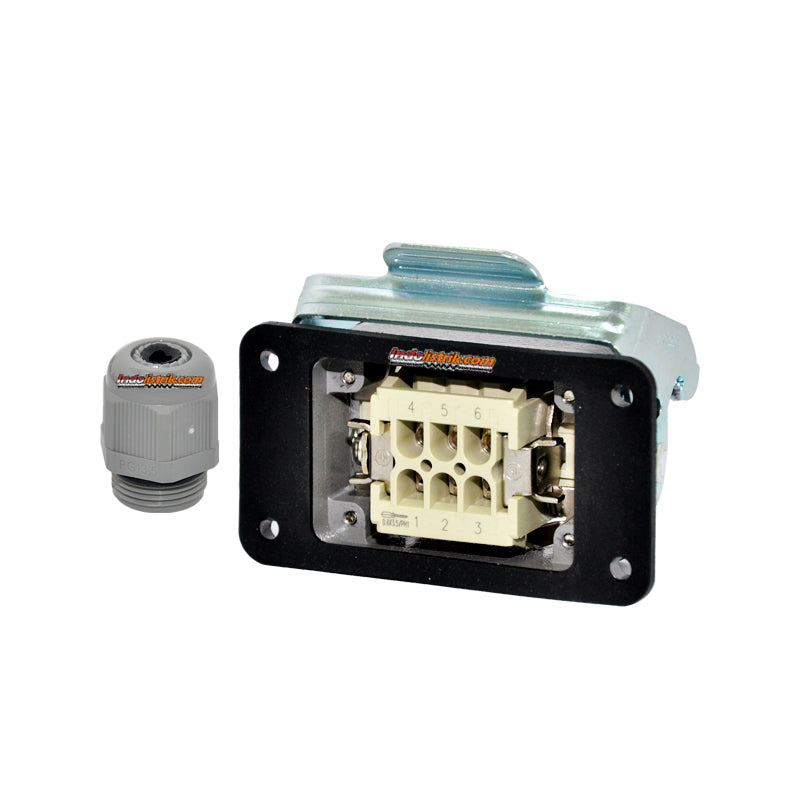 TAB Heavy Duty Connector 6 Pin