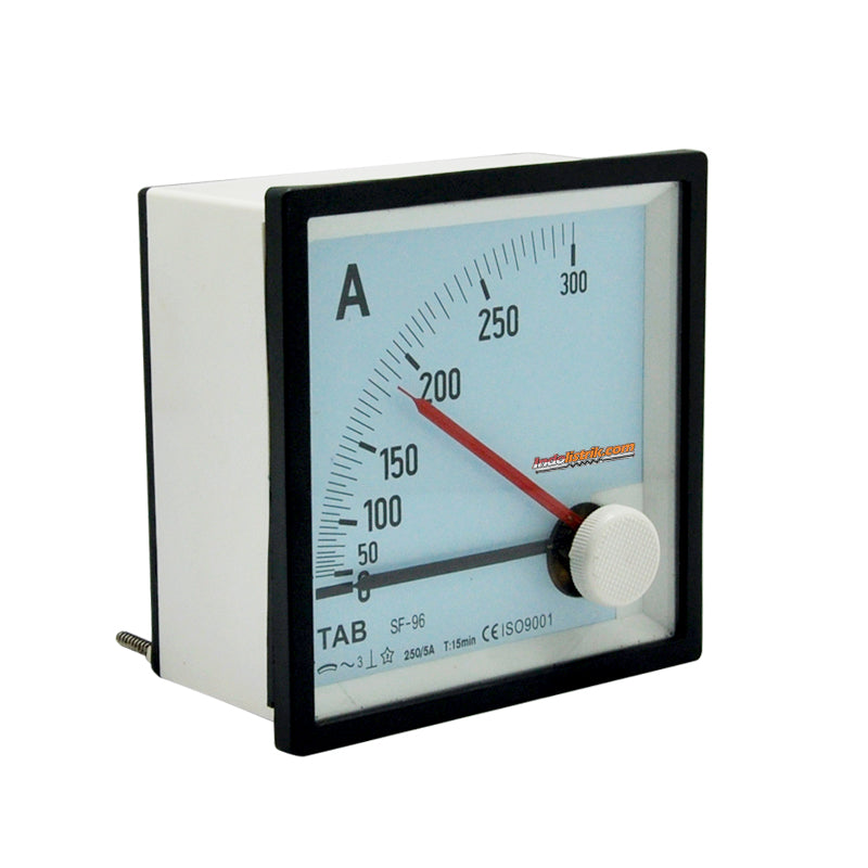 TAB Maximum Demand Meter 96x96 via CT 250/5