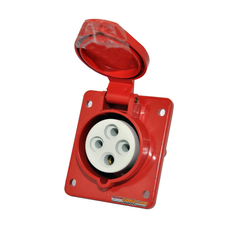 TAB Industrial Panel Mounting Socket CEE 414 (4 poles x 16 Ampere)
