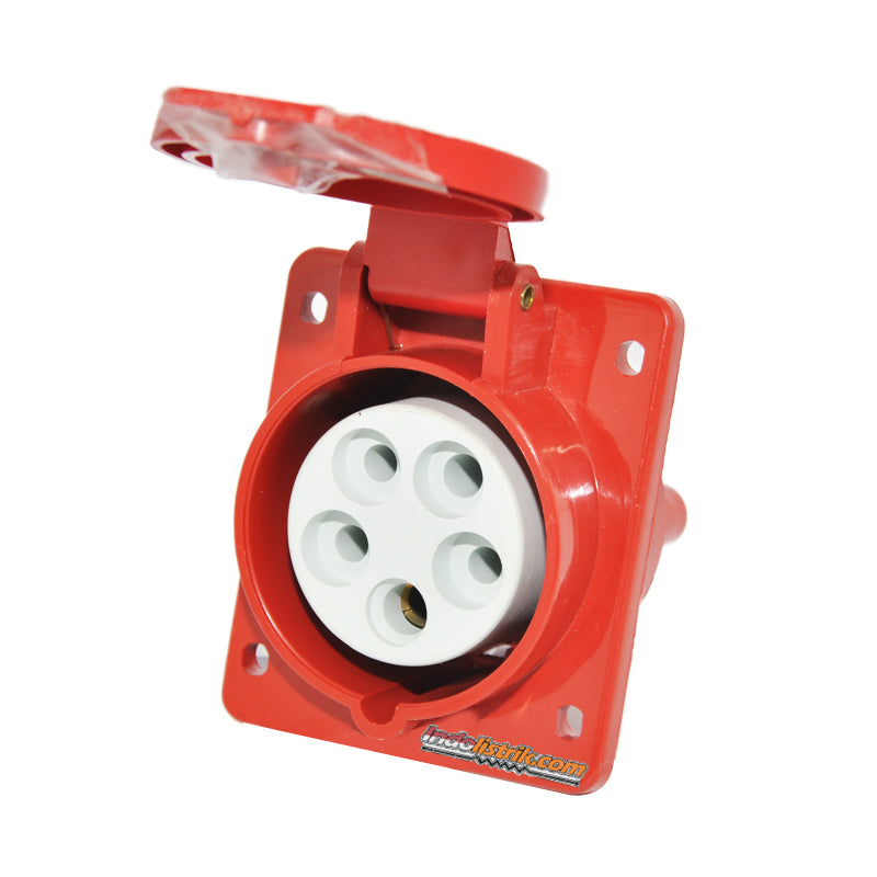 TAB Industrial Panel Mounting Socket CEE 415 (5 poles x 16 Ampere)