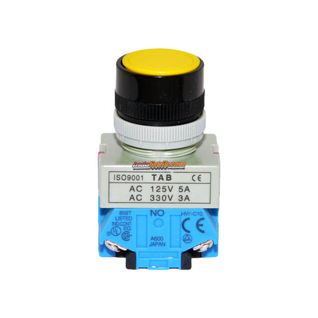 TAB Push Button ABW111EP Kuning