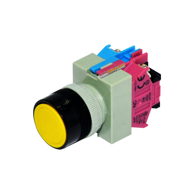 TAB Push Button ABW111EP Kuning