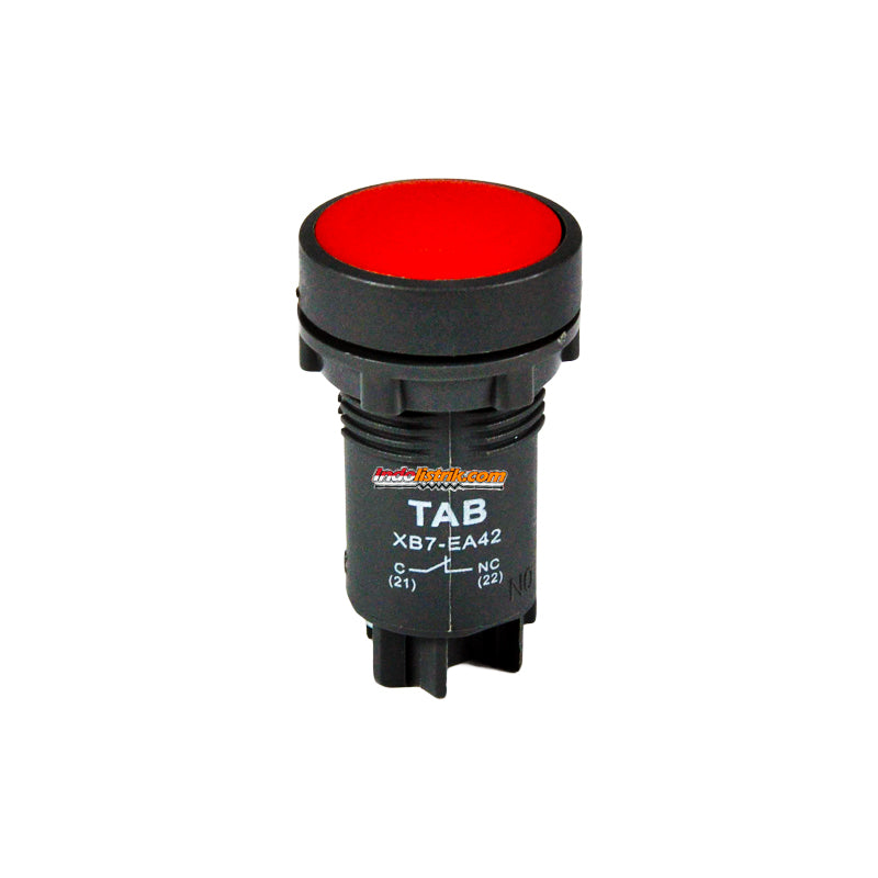 TAB Push Button XB7-EA42 Merah
