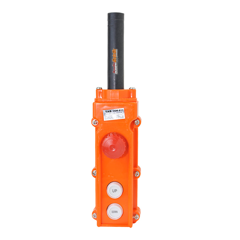 TAB Push Button Hoist Dilengkapi Emergency Stop 250V 5A COB 61H