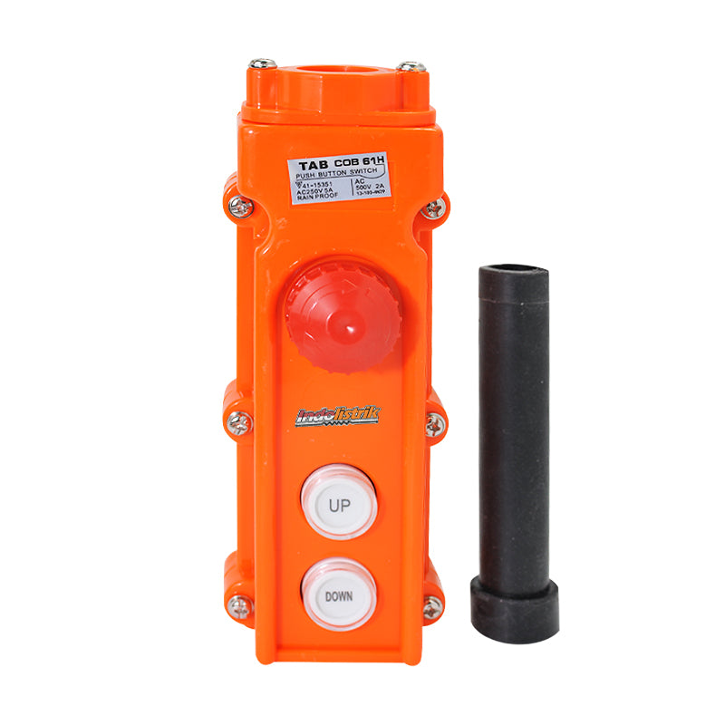 TAB Push Button Hoist Dilengkapi Emergency Stop 250V 5A COB 61H