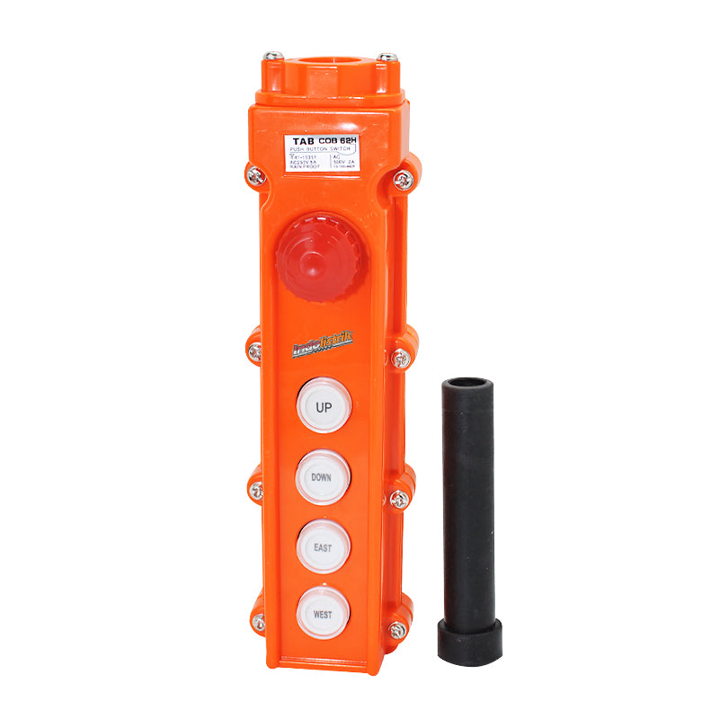 TAB Push Button Hoist Dilengkapi Emergency Stop 250V 5A COB 62H