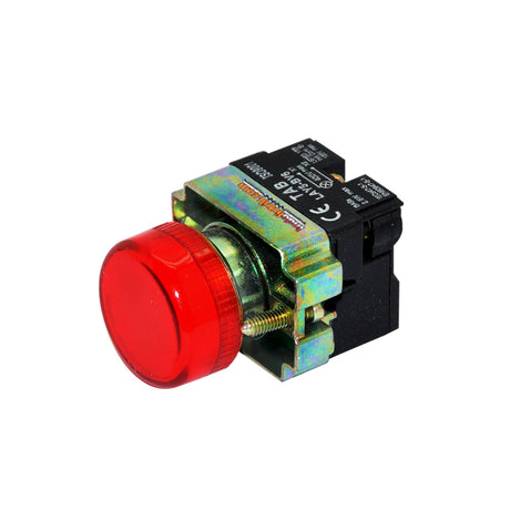TAB Pilot Lamp Bohlam 22mm LAY5 BV64 Merah