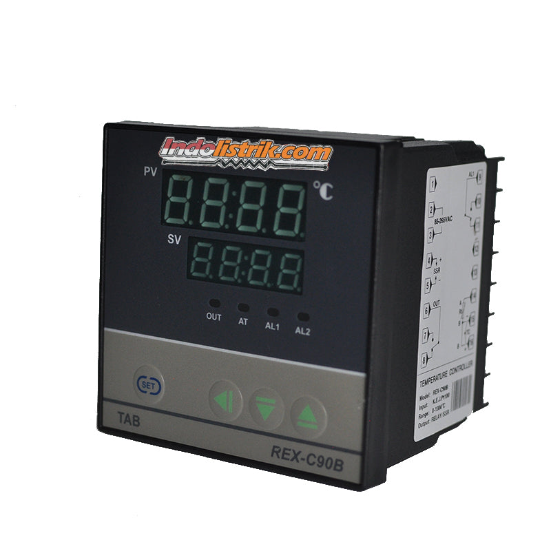 TAB Digital Temperature Control REX C90B 96x96