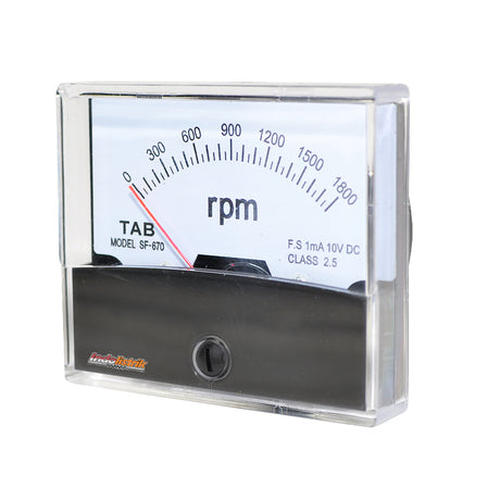 TAB RPM meter / Tachometer 48x48 0-1800 RPM