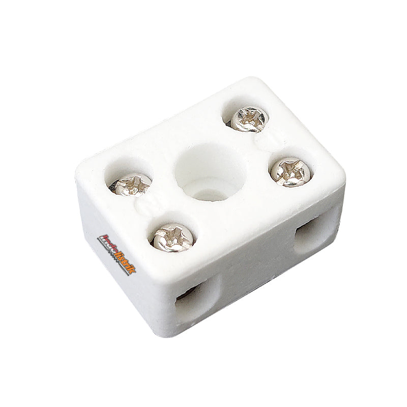 TAB Terminal Blok Keramik 2 Pole 15A