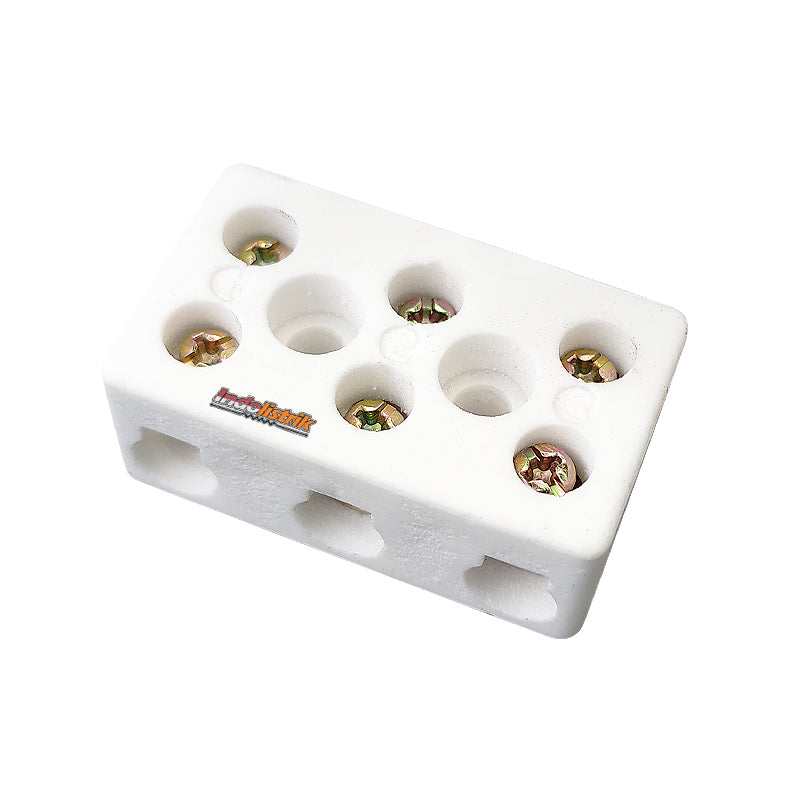 TAB Terminal Blok Keramik 3 Pole 30A