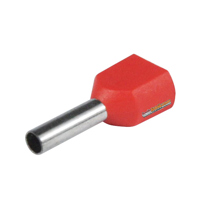 TSS Twin End Insulated Ferrules TE 1008 Merah