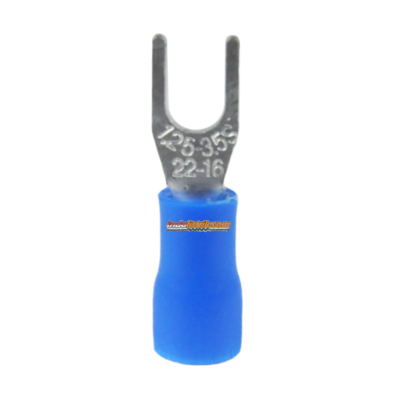 TSS Kabel Skun Garpu Isolasi / SVS 1.25 - 3.5 Biru