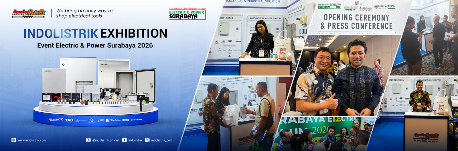 Indolistrik Exhibition - Event Electric & Power Surabaya 2026