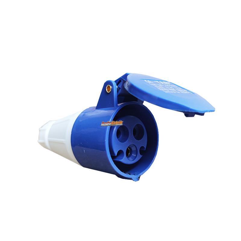 Stop Kontak Genset 3 Pin 16A CEE 213 TAB Industrial Mobile Socket 16 A