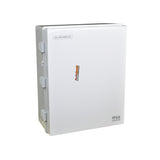 Durabox Box Panel Plastik ABS 400x500x200 mm Abu-Abu Lengkap Base Plate