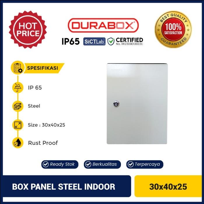 Durabox Box Panel Listrik Steel Indoor Wall Durabox SIW 30x40x25 IP65