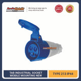 Stop Kontak Genset 3 Pin 16A CEE 213 TAB Industrial Mobile Socket 16 A