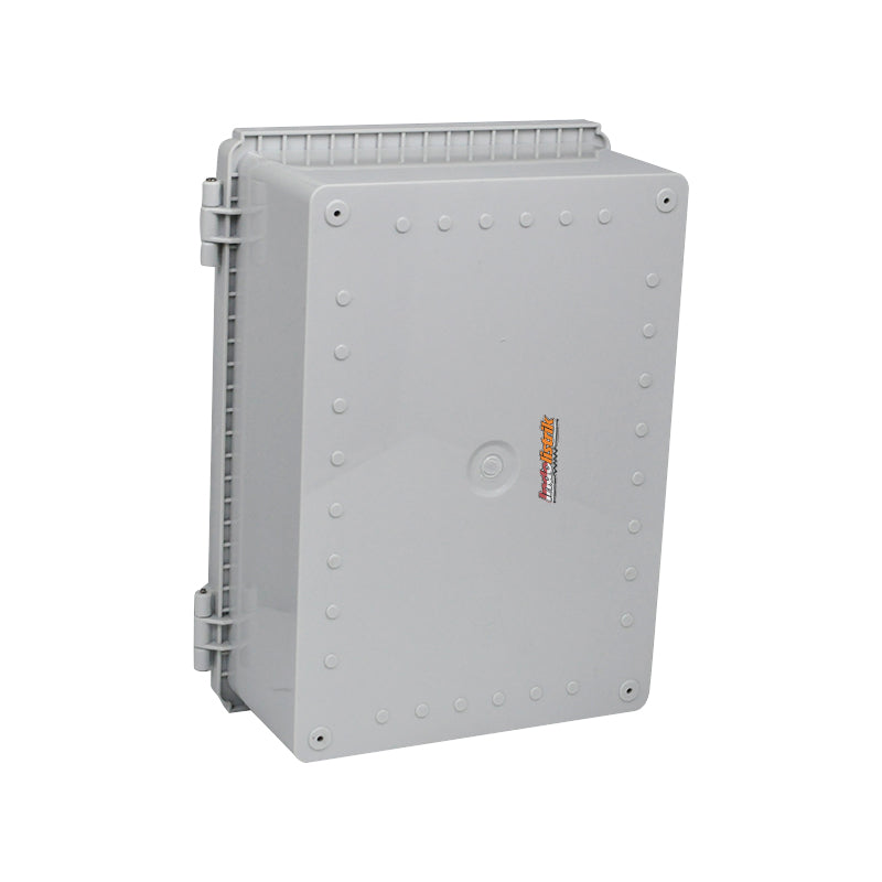 Durabox Box Panel Plastik ABS 250x350x150 mm Abu-abu Lengkap Base Plate