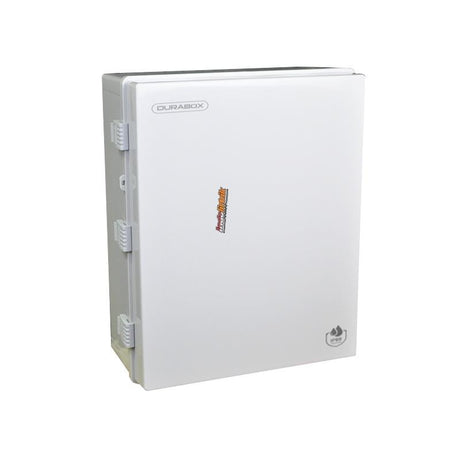 ABS Junction Box Plastik 400x500x200mm Abu-abu + Base Plate Durabox IP68