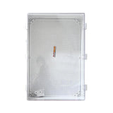 Box Panel Plastik ABS 400x600x220 mm Transparant + Base Plate Durabox