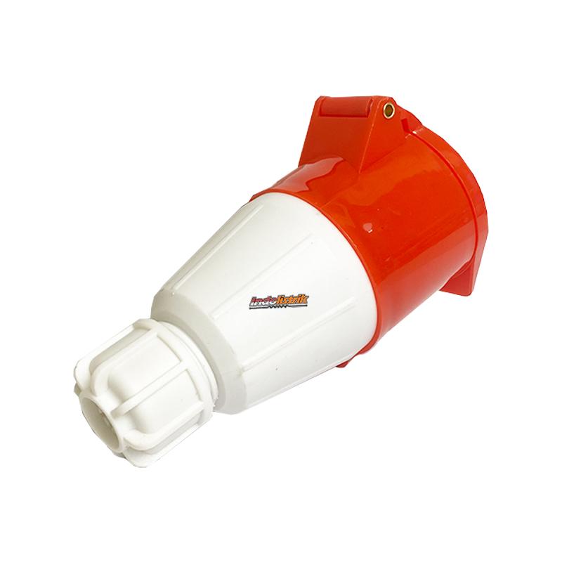 Stop Kontak Genset 4 Pin 32A CEE 224 New TAB Industrial Mobile Socket