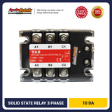 Solid State Relay 3 Phase DC-AC TSSR-10DA TAB - SSR10DA - 10DA
