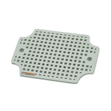 Durabox Tatakan ABS Box Plastik Base Plate 80x110 mm Abu-abu