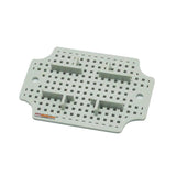Durabox Tatakan ABS Box Plastik Base Plate 80x110 mm Abu-abu