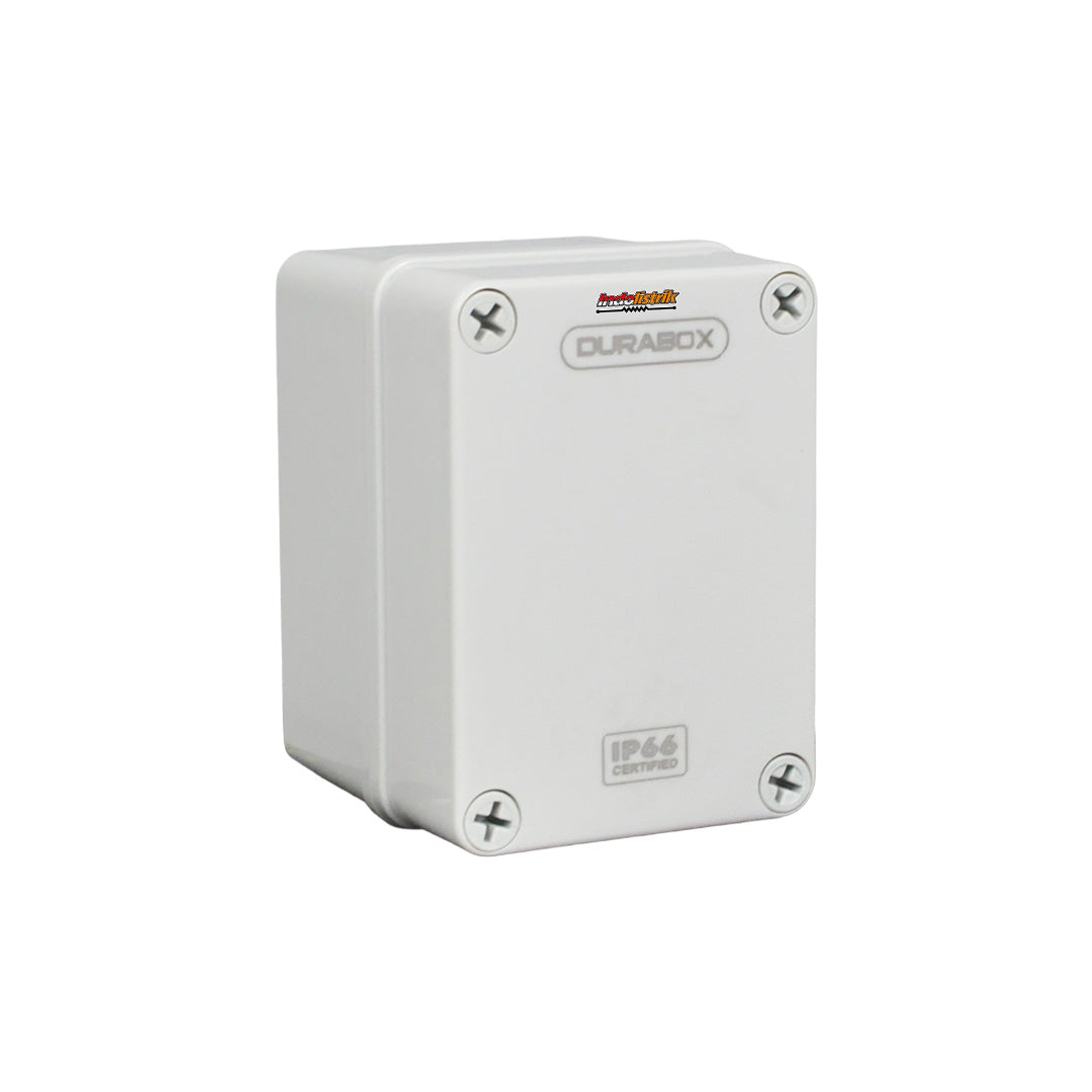 Durabox ABS Junction Box Plastik 80x110x85 mm Abu-abu