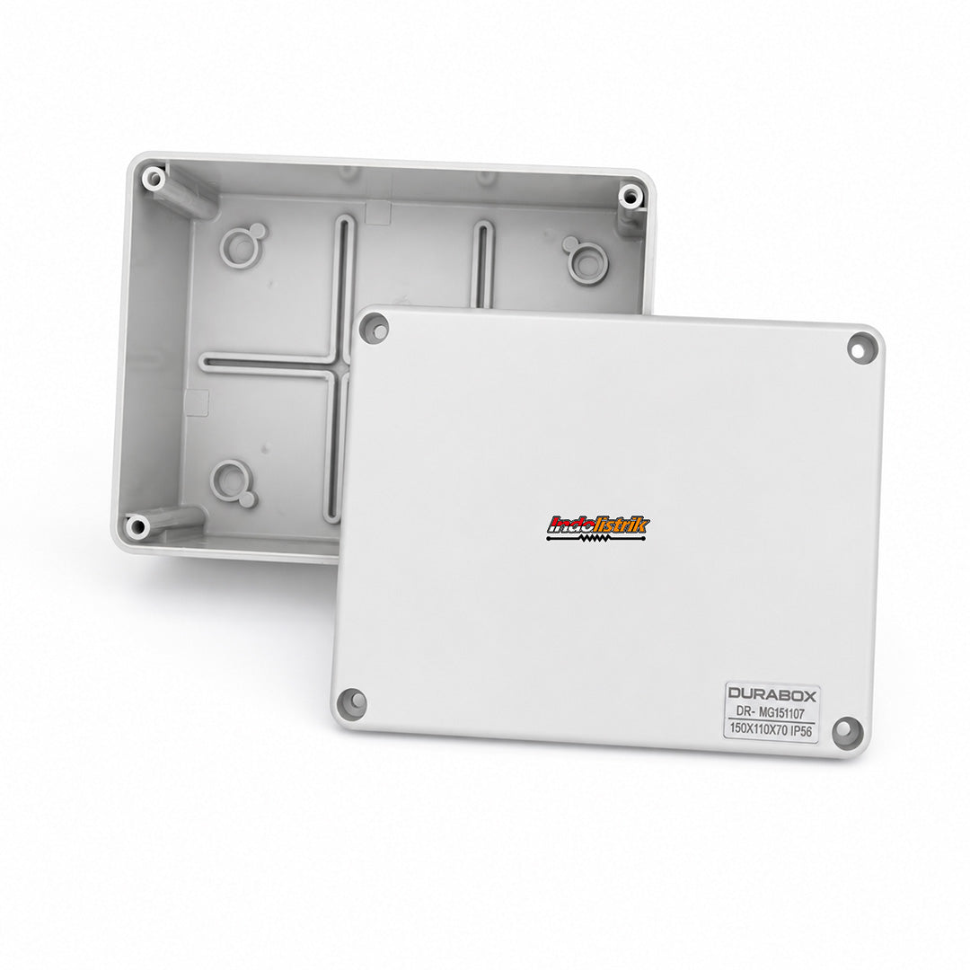 Junction Box Durabox ABS 150x110x70mm IP56 Box Kabel Listrik Outdoor Waterproof