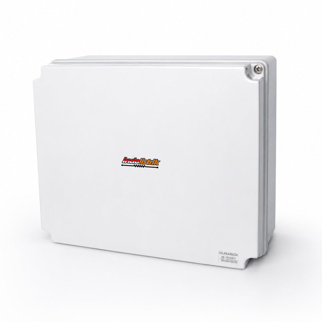 Durabox Junction Box ABS IP56 300x220x120mm Box Panel Listrik Tahan Air