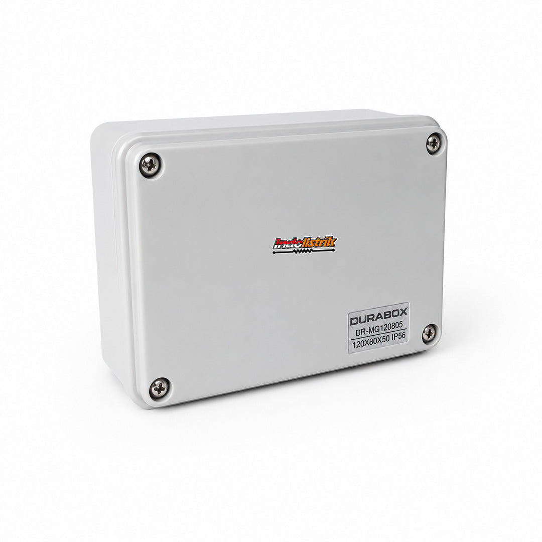 Box Panel ABS IP56 120x80x50 Durabox Junction Box Waterproof Anti Karat