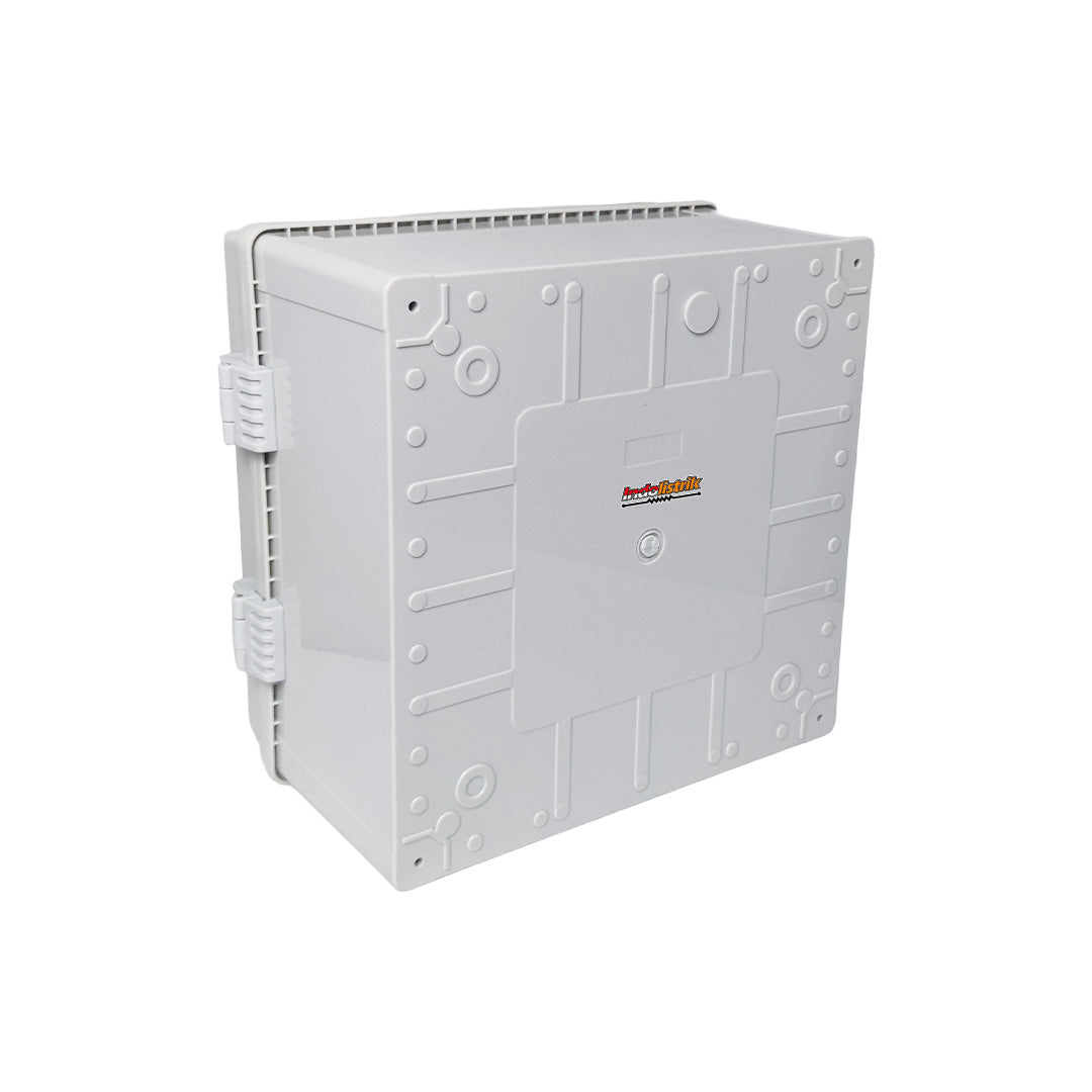 ABS Junction Box Plastik 300x300 x 180 mm Abu-abu + Base Plate Durabox