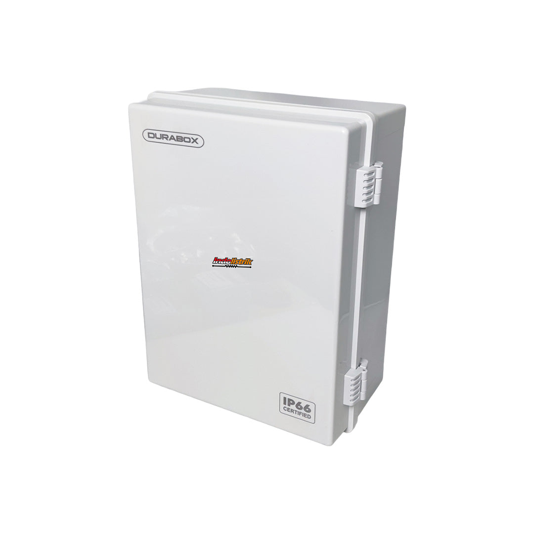 ABS Junction Box Plastik 300x400 x 170 mm Abu-abu + Base Plate Durabox