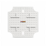 Durabox Tatakan Box Plastik 100x100mm Base Plate Dudukan Junction Box ABS Warna Abu Abu