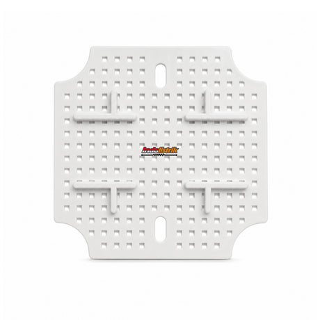 Durabox Tatakan Box Plastik 100x100mm Base Plate Dudukan Junction Box ABS Warna Abu Abu