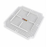 Durabox Tatakan Box Plastik 175x175mm Base Plate Dudukan Junction Box ABS Warna Abu Abu