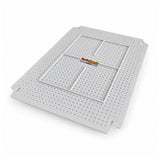 Durabox Tatakan Box Plastik 280x340mm Base Plate Dudukan Junction Box ABS Warna Abu Abu
