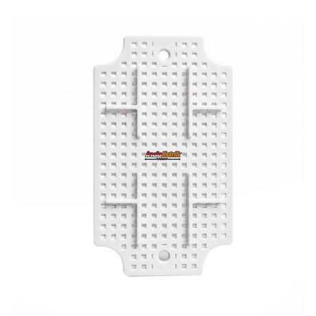 Durabox Tatakan Box Plastik 80x130mm Base Plate Dudukan Junction Box ABS Warna Abu Abu