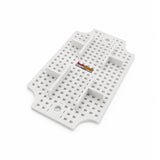 Durabox Tatakan Box Plastik 80x130mm Base Plate Dudukan Junction Box ABS Warna Abu Abu