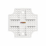 Durabox Tatakan Box Plastik 80x80mm Base Plate Dudukan Junction Box ABS Warna Abu Abu