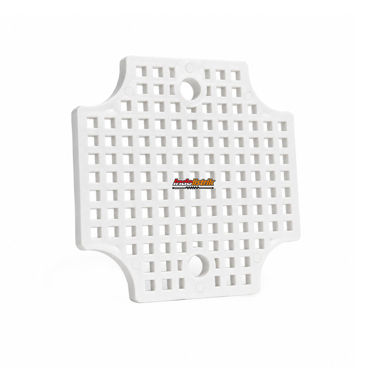 Durabox Tatakan Box Plastik 80x80mm Base Plate Dudukan Junction Box ABS Warna Abu Abu